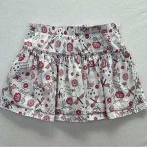 Calvin Klein Jeans Floral Print Skirt - Pink and Gray